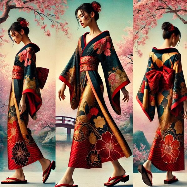 traditional japanese dress for Geta